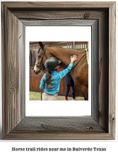 horse trail rides near me in Bulverde, Texas